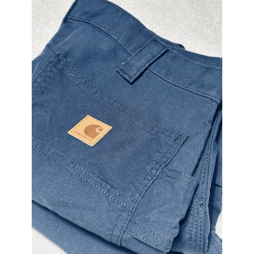 NWT Carhartt 36x30 Loose Fit Canvas Utility Work Pant BN0151-M B151-NVY Navy